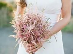 Astilbe is a favorite filler for wedding bouquets